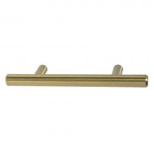 Hafele 133.50.662 - Handle St Gold Cham 8-32 Ctc 76Mm