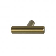 Hafele 133.50.678 - Knob St Gold Cham 8-32 49X13Mm