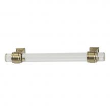 Hafele 133.53.131 - Hdl Glac Zn/Ac Gld Cha/Cl 8-32 Ctc 128Mm