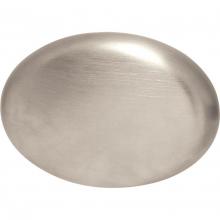 Hafele 133.96.602 - Knob, zinc, brushed nickel, 102ZN26, M4, 50 x 35mm