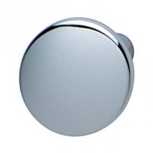 Hafele 134.23.222 - Knob, zinc, polished chrome, 101ZN08, M4, 37 x 26mm