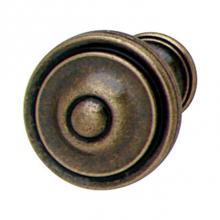 Hafele 134.33.111 - Knob, zinc, brushed bronze, 145ZN08, M4, diameter 30mm