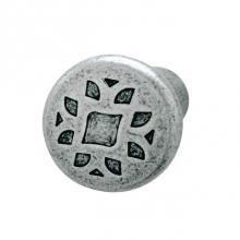Hafele 135.82.900 - Knob, zinc, pewter, 104ZN08, M4, diameter 35mm
