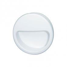 Hafele 158.23.702 - Mortise Pull, plastic, white, 123PL67, diameter 55mm