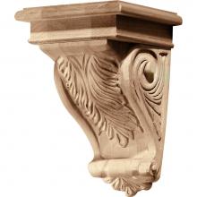 Hafele 194.69.404 - Corbel Acanthus Red Oak 5-3/4''X9