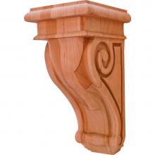 Hafele 194.75.640 - Corbel Scroll Cherry 5'' X 9'' X 4 1/4
