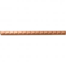Hafele 194.79.600 - Dentil Moulding Ch 3/4''X1/2''X96