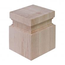 Hafele 198.16.130 - Foot Prairie Maple 3 5/16''X3 5/16''X4