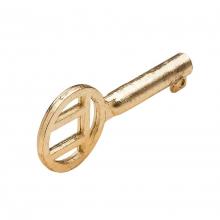 Hafele 209.99.610 - Spare Key, brass-plated, Lock 218.35.129