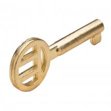 Hafele 209.99.620 - Spare Key, brass-plated, Lock 218.35.156