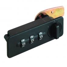 Hafele 231.16.300 - Combi-Code Lock 1157 Horz Rt Blk