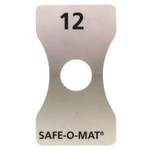 Hafele 231.53.953 - Safe-O-Mat Locker Number Decal W/Numbers