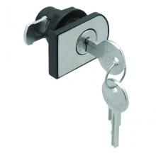 Hafele 233.17.630 - Glass Door Lock Hor Mnt St Ni Matt