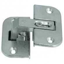 Hafele 343.90.710 - A-Series Pie Cut Corner Hinge 78D Zn Nip