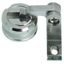 Hafele 361.47.207 - Claronda Glass D.Hinge Br.Chr.Pol