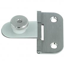 Hafele 361.85.609 - Glass D.Hinge 180D.Br.Ni.Matt