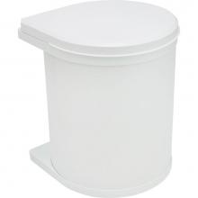 Hafele 502.12.729 - Trash Can Side Mounted St Wh 15L