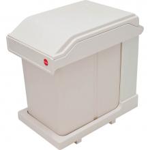 Hafele 502.43.706 - Trash Can Bottom-Mtd Pl Cream/Cream 20L