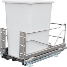 Hafele 502.56.221 - Kesse Single Trash Chrome White 36