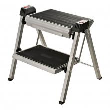 Hafele 505.04.210 - Folding Step Stool Silver 465Mm