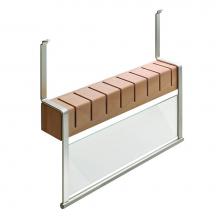 Hafele 521.61.633 - Knife Holder St/Ni Matt/Beech