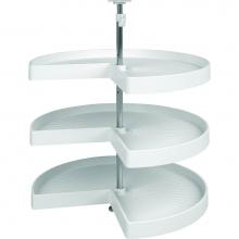 Hafele 542.94.711 - Lazy Susan Kidney Set 3 Shelf Pl Wh 18