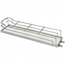 Hafele 546.63.278 - Tray Set Chr/Wh Ctr Mt 4X19 3/4X4 1/8