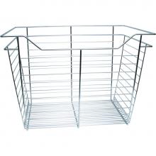 Hafele 547.40.258 - Clos Bskt Chr 16Dx23Wx17H W/Zip 16''Sld