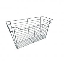 Hafele 547.41.218 - Clos Bskt Chr 12Dx29Wx17H W/Zip 12''Sld