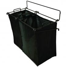 Hafele 547.43.305 - Tilt-Out Hamper Bl 28 1/8''W 2Ny Bags Bl
