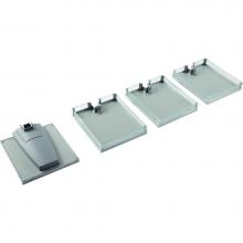 Hafele 549.64.224 - Lavido 4Tray Set Chr Gr 45Er/15 3/4