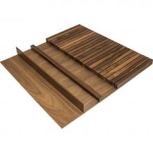 Hafele 556.87.682 - Fineline Knife Insert 24'' Walnut