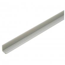 Hafele 563.25.931 - Cover For Aluminum Profile, plastic, gray, 2.5 meters