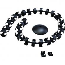 Hafele 631.18.301 - Vert Wire Guide Pl Black 1000Mm