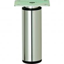 Hafele 634.16.211 - Round Al Leg Top Adj Pol Chr 35X35X100Mm