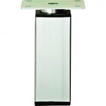 Hafele 634.16.221 - Square Al Leg Top Adj Pol Chr 35X35X92Mm