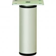 Hafele 634.16.411 - Round Al Leg Top Adj Mat Sil 35X35 100Mm