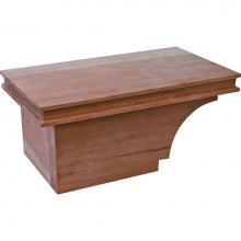 Hafele 634.29.001 - Cabinet Foot L Trans Chy 8 1/2X4 7/8X3