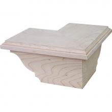 Hafele 634.29.025 - Cab Crnr  Foot Trad Mapl 8 1/2X8 1/2X3