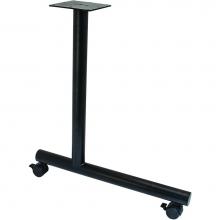 Hafele 635.54.331 - C-Legs W/Casters 24'' Top St Black