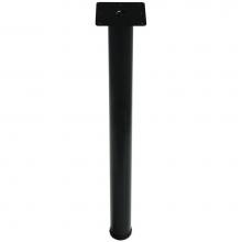 Hafele 635.61.376 - E-Leg St Blk Semi-Gl 60Mm X 710Mm