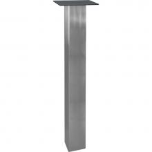 Hafele 635.70.010 - Table Leg 3 3/16''/80Mm Sqx28 3/16''Sta St