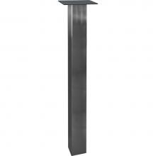 Hafele 635.70.011 - Table Leg 3 3/16''/80Mm Sqx34 3/4''Sta St