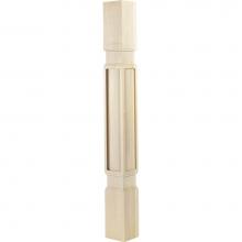 Hafele 635.74.180 - Wd Post Prair/Trans Mpl Sq 34 1/2X3 1/2