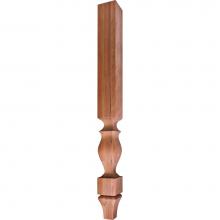 Hafele 635.75.001 - Vanity Wd Post Lafayette Chy 34 1/2X3X3