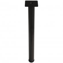 Hafele 635.61.375 - E-Leg St Blk Semi-Gl 60Mm X 710Mm