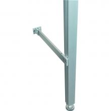 Hafele 774.42.931 - 21C-Sta-Pole Sys Btm Tie Br Al 5 7/8