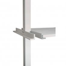 Hafele 774.42.951 - 21C-Sta-Pole Sys Shelf Brck Al 9 7/8