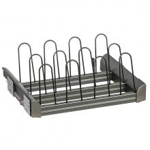 Hafele 807.77.271 - Engage Pull-Out Shoe Organizer 18'' Sl/Gr