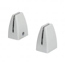 Hafele 818.67.700 - Screen Brackets Surface Mnt Al White